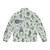 Puffer jacket featuring a pastel pattern of magical creatures and fantasy beings - Back