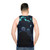 Unisex fantasy tank top - men back