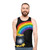 Unisex pot of gold at the end of the rainbow tank top - men