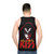 Kiss The Demon Retro Unisex Tank Top - men back
