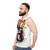 Kiss the Band Rock and Roll Logo Unisex Tank Top - men side