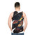 Jurassic era dinosaur unisex tank top - men back