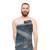 Macross inspired vaporwave unisex tank top - men