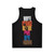 Reservoir Dogs Unisex Tank Top with Minimalist Film Art Design - Back