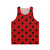 Cute ladybug unisex tank top