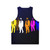 Reservoir Colors Mr Blue Unisex Tank Top - Back