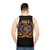 Kiss 70s Hard Rock Unisex Tank Top - men back
