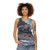Dimetrodon unisex tank top with paleoart design - women