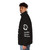 Beautiful and smart CPA to be wearing a stylish puffer jacket - men side left