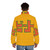 Jet Set Radio inspired puffer jacket with Beat S Shirt design - men back