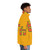 Jet Set Radio inspired puffer jacket with Beat S Shirt design - men side right