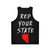 Nevada state pride unisex tank top - Back