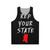 Unisex Mississippi state pride tank top