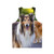 Unisex Diamond and Gold Collies Tank Top - Back