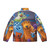 "Bear in the Big Blue House" themed puffer jacket in blue color - Back