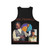 Kirk Franklin 90s music inspired black tank top - Back