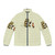 A cozy puffer jacket featuring a cute bear and fox design, perfect for outdoor adventures.