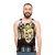 Unisex 90s grunge tank top with Johnny Clegg and Savuka design - men
