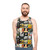 Retro 90s 00s indie britpop albums collage unisex tank top - men