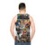 Retro 90s hip hop album cover unisex tank top - men back