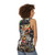 Retro 90s hip hop album cover unisex tank top - women back