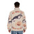 Be Who You Want to Be Puffer Jacket - Horror movie inspired outerwear with dog motif - men back
