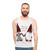 Festive gnome unisex tank top - men