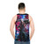 Devil May Cry V Dante Ultimate Unisex Tank Top with Vibrant Abstract Design - men back