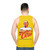 Unisex vintage Mr. Clean tank top - men back