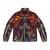 The Witcher inspired fantasy puffer jacket with "Be Fierce Be Fearless" design