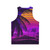 Retro 80s Synthwave Unisex Tank Top - Back