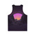 Retro Vaporwave Unisex Tank Top - Back