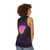 Retro Vaporwave Unisex Tank Top - women back