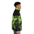Bayou Metal Alligator Puffer Jacket for Outdoor Adventure and Stylish Fashion - men side right