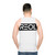 Reol Logo Black Unisex Marvel Inspired Tank Top - men back