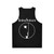 80s post punk music fan unisex tank top - Back