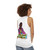 Detty Pig Unisex Tank Top - women back