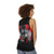 Unisex vocaloid music anime tank top - women back