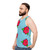 Plus size cartoon inspired graphic tank top - men side
