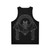 Unisex psychedelic music tank top - Back