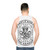 Release the Kraken mythological creature retro unisex tank top - men back