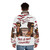 Bat Country Puffer Jacket featuring psychedelic design and Hunter S. Thompson inspired imagery - men back