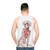 Neon Genesis Evangelion Rei Ayanami Anime Tank Top - men back