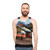 Unisex tank top featuring atmospheric landscape photography - men