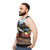 Unisex tank top featuring atmospheric landscape photography - men side
