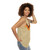 Retro 70s striped unisex tank top - women side