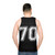 Sports Unisex Number 70 Jersey Tank Top - men back