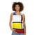 Retro 60s Mod Unisex Tank Top in Red, White and Blue - women