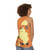 Growlithe Pokemon Unisex Tank Top - women back
