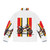 Barry Sheene Vintage Suzuki Motorcycle Puffer Jacket with Duck Logo - Back